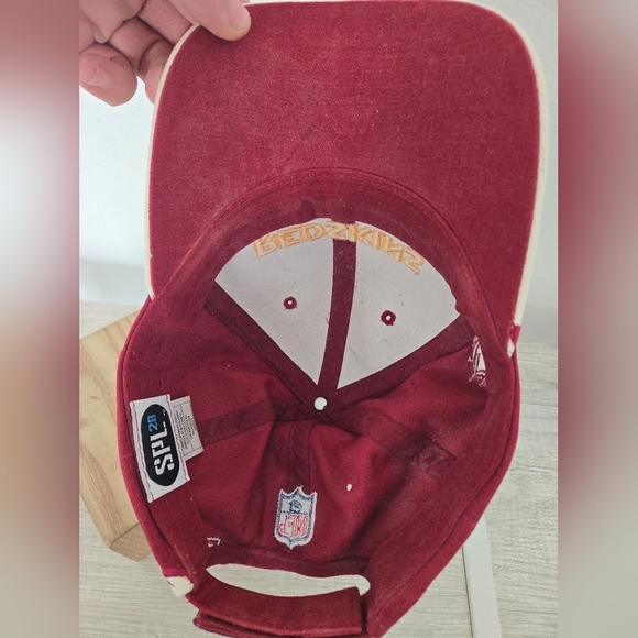 Vintage Washington Redskins Hat SPL 28 Red NFL Adjustable Mens One Size Cap - Picture 7 of 9